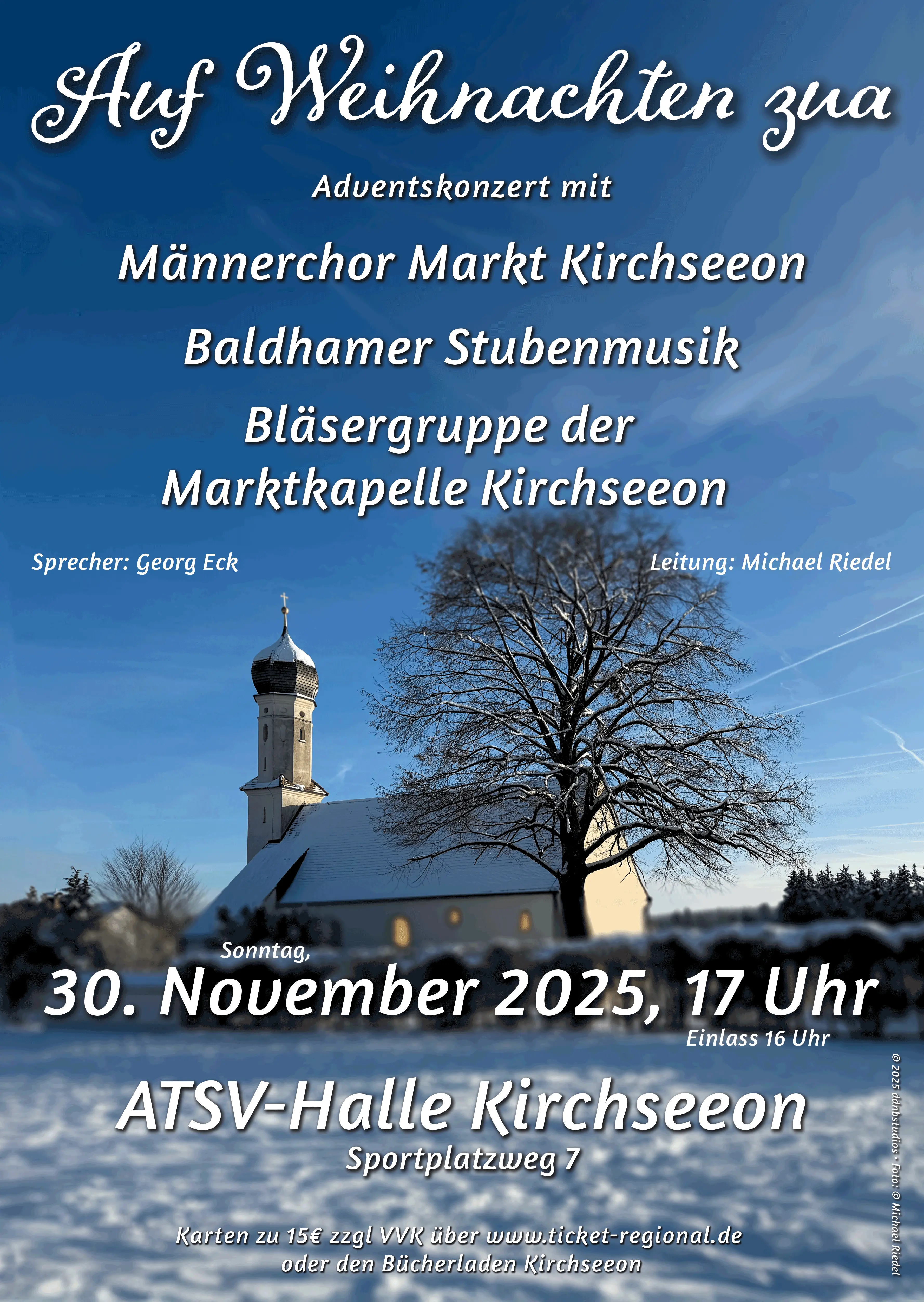 Plakat: Auf Weihnachten zua 2025