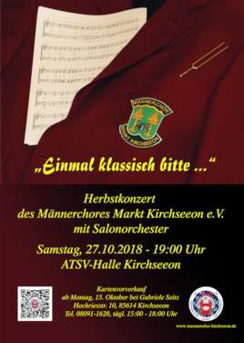 Herbstkonzert: Einmal klassisch bitte…